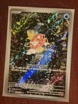 Pokemon Magikarp 203/193 Paldea Evolved Holo Illustration Rare Art Card - Image 1
