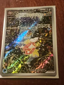 Pokemon Magikarp 203/193 Paldea Evolved Holo Illustration Rare Art Card - Image 5