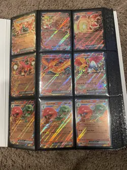 Full 360 Pokemon Card Binder. Ex/Full Art/Cosmos/Masterball/Vs/Holo Energy/+ - Image 2