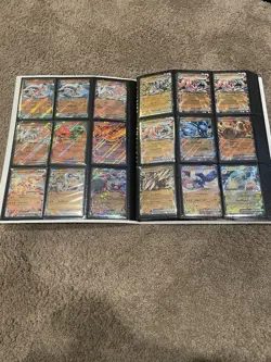Full 360 Pokemon Card Binder. Ex/Full Art/Cosmos/Masterball/Vs/Holo Energy/+ - Image 3
