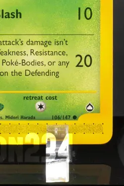 Pokemon TCG Card - Scyther 106/147 Aquapolis Common Vintage E-Reader - Image 5