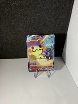 Mimkyu Vmax Tg17/Tg30 Silver Tempest Full Art Trainer Gallery Pokemon Card Nm - Image 1