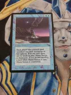 Mana Vortex MTG The Dark Rare Blue Enchantment Near-Mint x1 GG6 - Image 2
