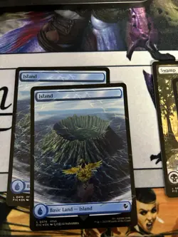 MTG Magic Final Fantasy FOIL Chocobo Track Lands Full Art Variants 10 Card Lot - Image 4