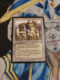 Hammerheim MTG Legends Uncommon Legendary Land Slightly Played x1 GG2 - Image 2