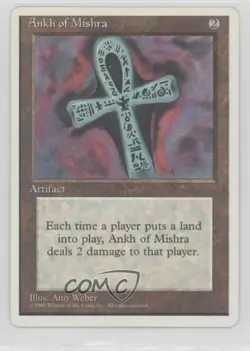 Ankh of Mishra Magic: 4th Edition 1995 - Image 1