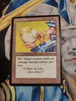 Horn of Deafening MTG Legends Rare Artifact Near-Mint x1 GG1 - Image 2