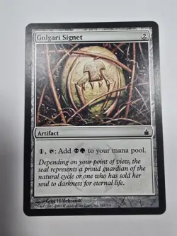 Golgari Signet Ravnica: City of Guilds Regular Magic The Gathering - Image 1