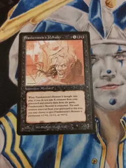 Frankenstein's Monster MTG The Dark Rare Black Creature Near-Mint to Mint x1 GG2 - Image 2