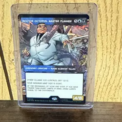 MTG Doctor Octopus, Master Planner (Borderless) Spider-Man Foil - Image 1