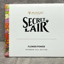 MTG Secret Lair Drop: Flower Power - SLD Rainbow Foil Land Set New & Sealed - Image 2