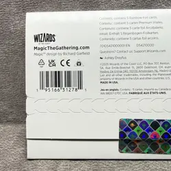 MTG Secret Lair Drop: Flower Power - SLD Rainbow Foil Land Set New & Sealed - Image 5