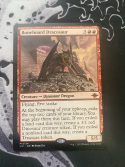 Bonehoard Dracosaur #134 Lost Caverns of Ixalan LCI, Magic: The Gathering - Image 1