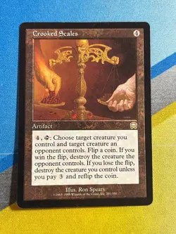 Magic the Gathering MTG Mercadian Masques CROOKED SCALES - Image 1