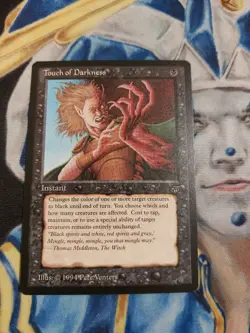 Touch of Darkness MTG Legends Uncommon Black Instant Near-Mint x1 GG1 - Image 1