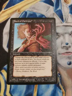 Touch of Darkness MTG Legends Uncommon Black Instant Near-Mint x1 GG1 - Image 2