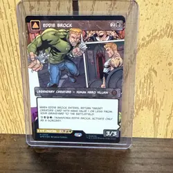 MTG Spider-Man Eddie Brock (0224) (Borderless) Foil - Image 1