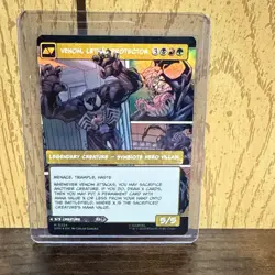MTG Spider-Man Eddie Brock (0224) (Borderless) Foil - Image 2