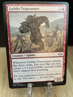 MTG Goblin Traprunner Modern Horizons 2 Regular #130/303 Uncommon MH2 NM/M - Image 1
