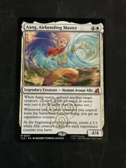 MTG - Aang, Airbending Master - Avatar: The Last Airbender: Eternal-Legal NM - Image 1