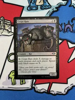 Crypt Rats x1 Mtg Foil Modern Horizons - Image 1