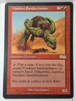 Viashino Sandswimmer - Urzas Saga - Magic the Gathering MTG Nice! - Image 1