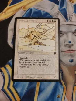 Elder Land Wurm MTG Legends Rare White Creature Moderately Played x1 GG2 - Image 1