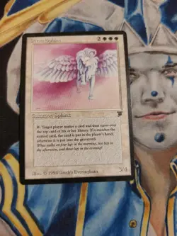 Petra Sphinx MTG Legends Rare White Creature Slightly Played x1 GG2 - Image 2