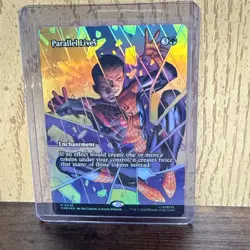 MTG Spider-Man Parallel Lives (Borderless) Eternal-Legal Foil - Image 1
