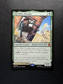 Miles Morales 108 MTG Marvel's Spider-Man Mythic Normal NM - Image 1