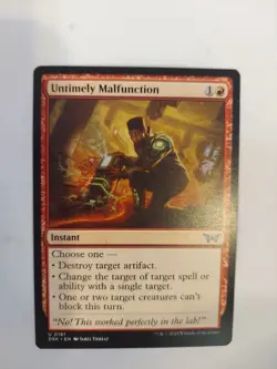 Untimely Malfunction Duskmourn: House of Horror Regular - Image 1