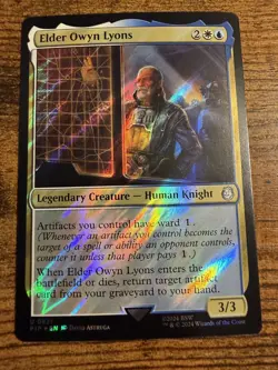 MTG Magic The Gathering Elder Owyn Lyons SURGE FOIL Very Rare Pull! - Image 1