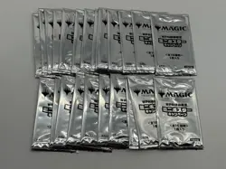 Magic The Gathering 30th Anniv JPN Limited Mini Poster Foil Booster Packs SEALED - Image 2