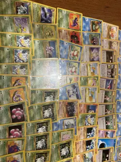 Vintage Pokemon Card Lot WOTC Fossil Jungle Team Rocket Base Set 1st 140+ DMG-HP - Image 4