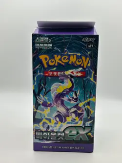 Lot of (30) Pokemon TCG Korean Violet ex Booster Packs SEALED With Box - Image 1