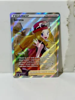 Pokemon TCG SWSH Silver Tempest Serena Full Art #193/195 Ultra Rare - Image 2