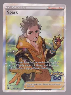 Pokemon TCG Full Art Spark SWSH Black Star Promos SWSH226 Holo NM - Image 1