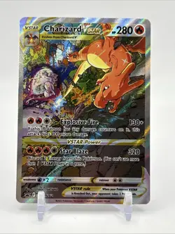 2019-2023 Pokemon SWSH Black Star Promos Charizard VST #SWSH262 - Image 1