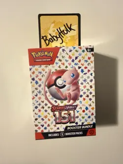 Pokemon TCG Scarlet & Violet 151 Booster Bundle Sealed New (6 packs) - Image 1