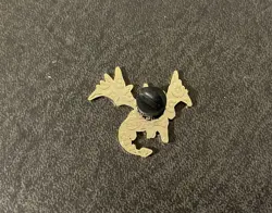 Pokemon Mega Aerodactyl Kitten Rowlet Enamel Pin Set (Lot of 2) Official TCG - Image 3