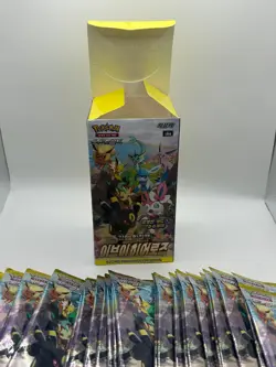 Lot of (30) Pokemon TCG Korean Eevee Heroes Booster Packs SEALED With Box - Image 2