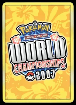 2007 Diamond & Pearl 2007 World Championships Water Energy Null/Common #106 - Image 2