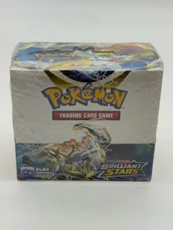 Pokemon SWSH Brilliant Stars Booster Box SEALED - Image 1