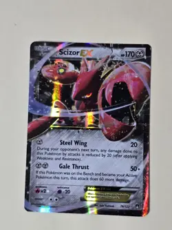 Pokemon Scizor EX 76/122 XY: Breakpoint Holo - Image 1