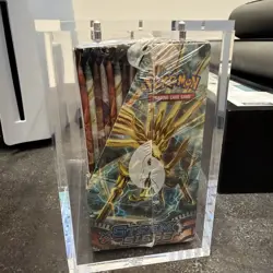Pokemon XY Steam Siege Booster Box - Sealed MINTY BOX WITH ACRYLIC CASE - Image 2