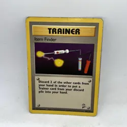 Item Finder 74/102 Base Set Rare Pokemon tcg 1999 - Image 1