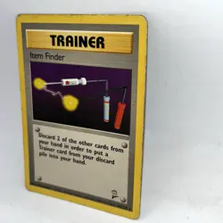 Item Finder 74/102 Base Set Rare Pokemon tcg 1999 - Image 2