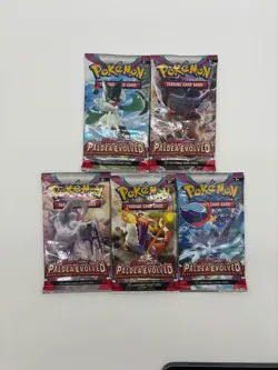 Lot of (334) Pokemon S & V SV03 Paldea Evolved Booster Packs . - Image 2