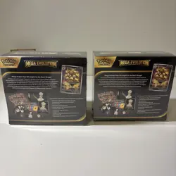 Pokemon TCG Mega Evolutions Elite Trainer Box 2 SEALED Boxes - Image 3