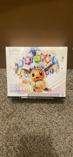 Pokemon Prismatic Evolutions ETB Elite Trainer Box 📦🚚 Ships ASAP - Image 1